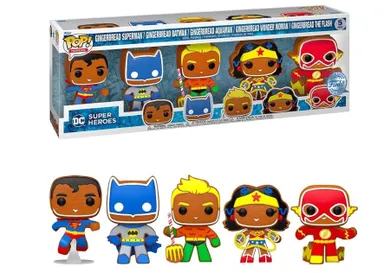 Funko Pop! DC Super Heroes: Gingerbread, figurki, 5 szt.