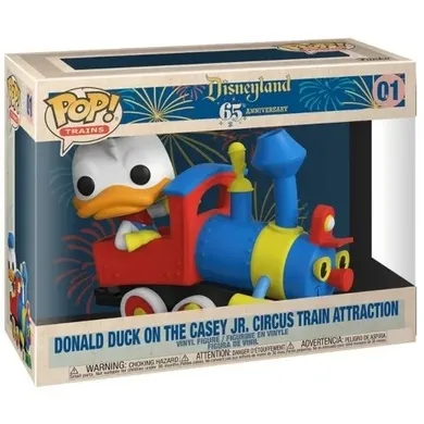 Funko Pop! Disney: Kaczor Donald w pociągu, figurka kolekcjonerska