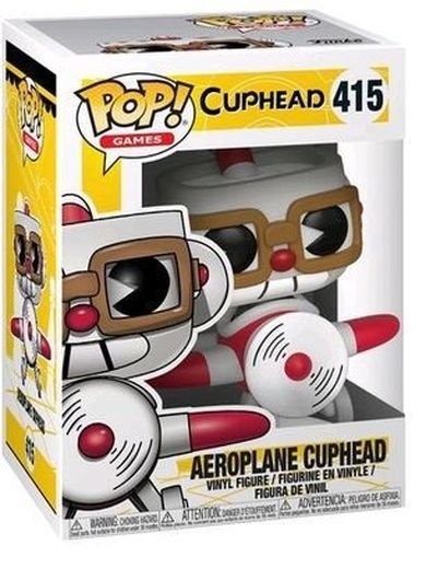 Funko Pop Games, Cuphead, Cuphead in Aeroplane, nr 415, figurka