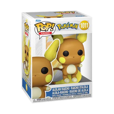 Funko Pop! Games: Pokemon, Alolan Raichu, figurka kolekcjonerska