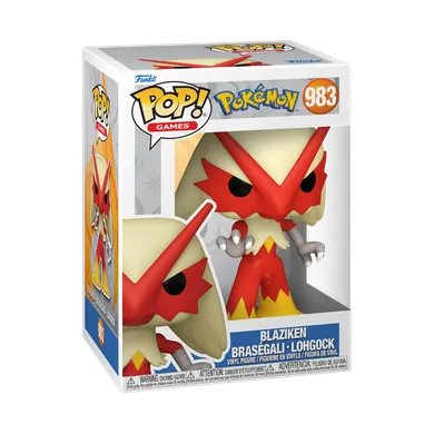 Funko Pop! Games: Pokemon, Blaziken, figurka kolekcjonerska