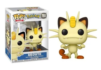 Funko Pop! Games: Pokemon, Meowth, figurka kolekcjonerska