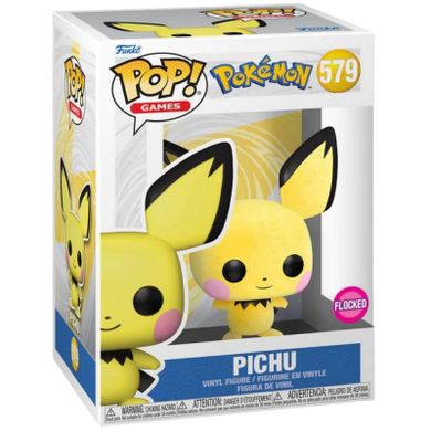 Funko Pop! Games: Pokemon, Pichu, figurka kolekcjonerska flokowana