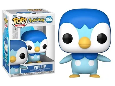 Funko Pop! Games: Pokemon, Piplup, figurka kolekcjonerska