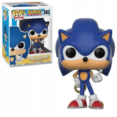 Funko Pop! Games: Sonic z pierścieniem, figurka kolekcjonerska