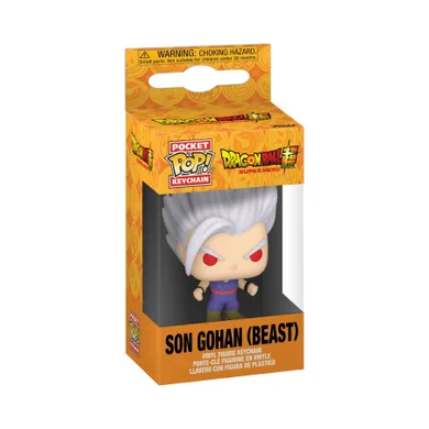 Funko Pop! Keychain: Dragon Ball Super: Super Hero, Gohan Bestia, brelok z figurką