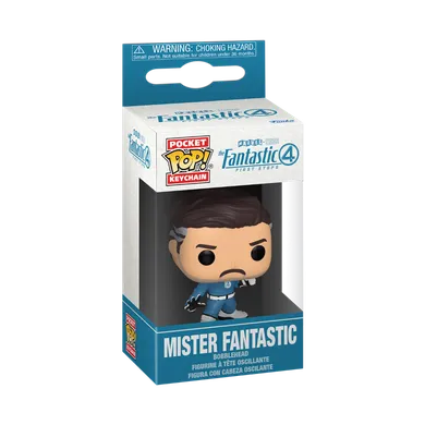 Funko Pop! Keychain: Fantastic 4, Mister Fantastic, brelok z figurką