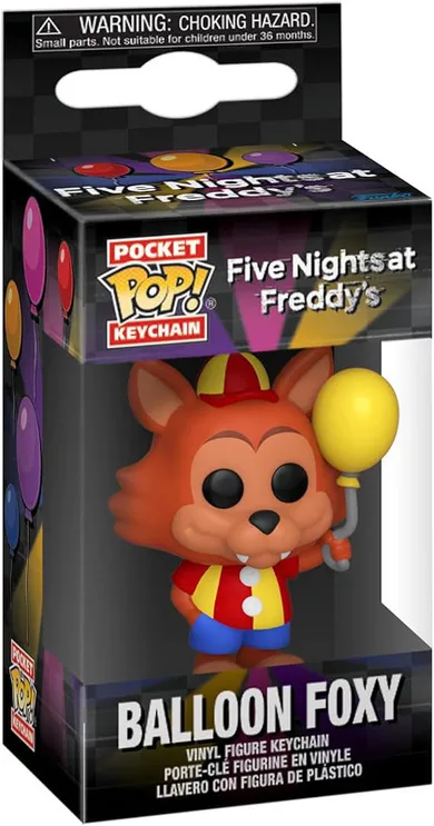 Funko Pop! Keychain: Five Nights at Freddy's, Balloon Foxy, brelok