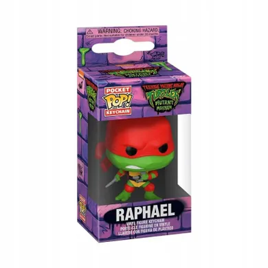 Funko Pop! Keychain: Teenage Mutant Ninja Turtles, Raphael, brelok z figurką