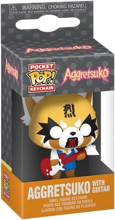 Funko POP! Marvel, Aggretsuko z gitarą, brelok z figurką