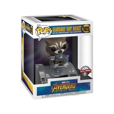 Funko POP! Marvel: Avengers Infinity War, Guardians Ship, Rocket, figurka