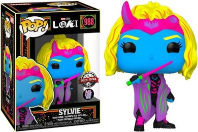 Funko Pop! Marvel: Black Light Loki, Sylvie, figurka kolekcjonerska