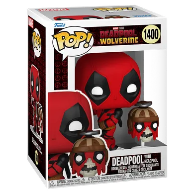 Funko Pop! Marvel: Deadpool & Wolverine, Deadpool with Headpool, figurka kolekcjonerska