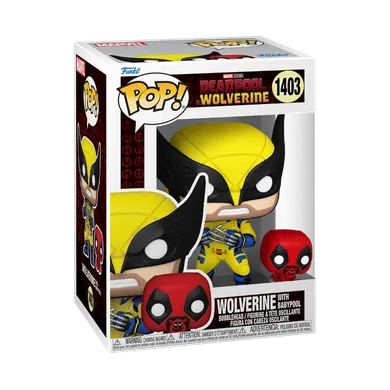 Funko Pop! Marvel: Deadpool & Wolverine, Wolverine with Babypool, figurka kolekcjonerska