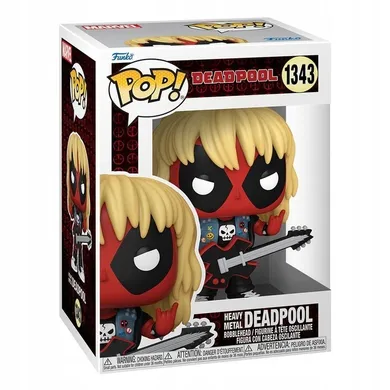 Funko Pop! Marvel: Deadpool, Metal band, figurka kolekcjonerska