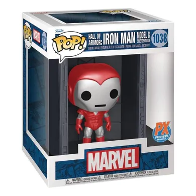 Funko Pop! Marvel DeLuxe: Iron Man, Silver Centurion, figurka kolekcjonerska
