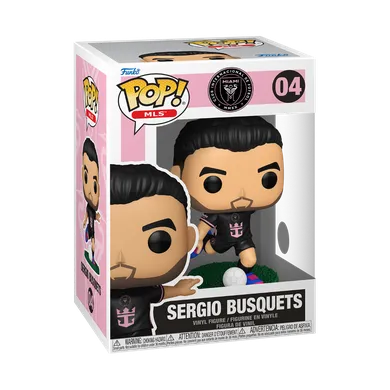 Funko Pop! MLS: Inter Miami CF, Busquets w stroju wyjazdowym, figurka kolekcjonerska