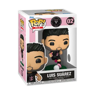 Funko Pop! MLS: Inter Miami CF, Suarez w stroju wyjazdowym, figurka kolekcjonerska