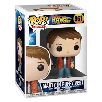 Funko Pop! Movies: Back to the future, Marty W Kamizelce