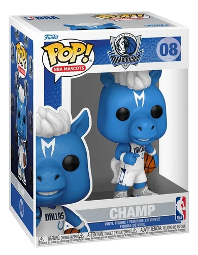 Funko Pop! NBA Mascots: Dallas Champ, figurka kolekcjonerska