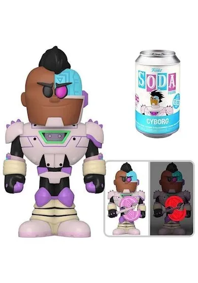 Funko Pop! Soda: Cyborg, figurka kolekcjonerska w puszce