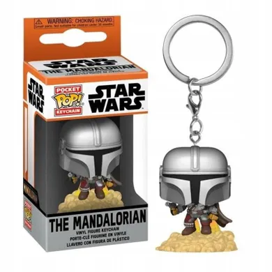 Funko Pop, Star Wars, Mandalorian, brelok