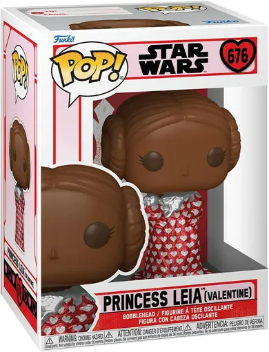 Funko Pop! Star Wars: Princess Leia, Valentine, figurka