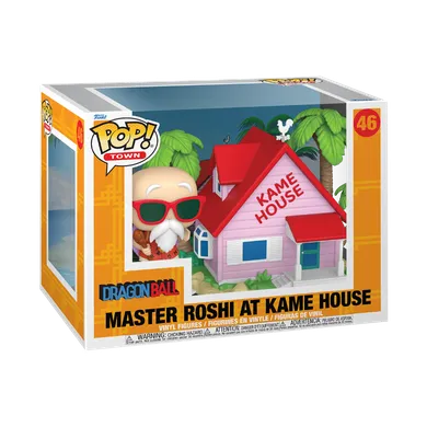 Funko Pop! Town: Dragon Ball, Kame House i Master Roshi, figurka kolekcjonerska