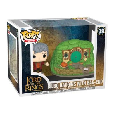 Funko Pop! Town: Władca Pierścieni, Bilbo Baggins z Bag End, figurka kolekcjonerska