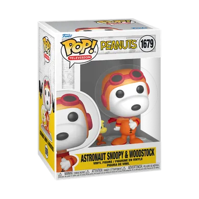 Funko Pop! TV: Peanuts S7, Snoopy & Woodstock Astronauci, figurka kolekcjonerska