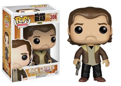 Funko Pop TV, The Walking Dead - Rick Grimes, nr 306, figurka winylowa
