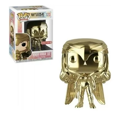 Funko Pop! WW 84, DC: Wonder Woman, gold power, figurka