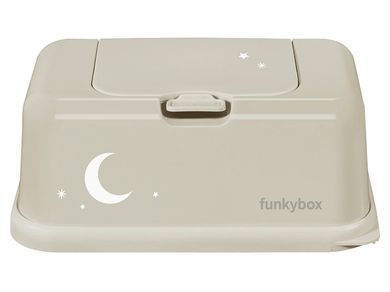 Funkybox, Sand Moon, pojemnik na chusteczki, beżowy