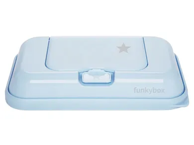 Funkybox, To Go, Blue Little Star, pojemnik na chusteczki, błękitny