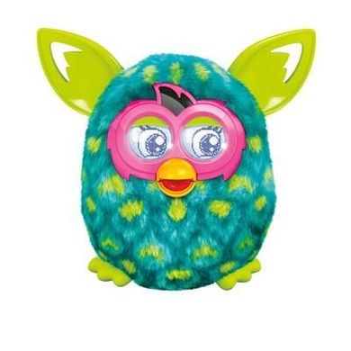 Furby Boom, Sunny, Green Peacock, zabawka interaktywna