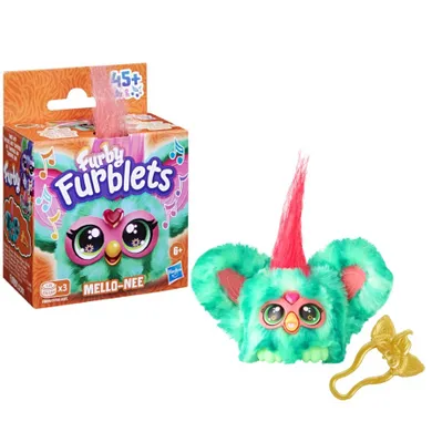 Furby, Furbiś Mello-Nee Summer Chill, pluszowa zabawka elektroniczna