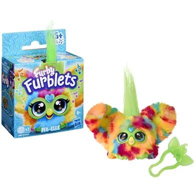 Furby, Furbiś Pix-Elle Game On Gamer, pluszowa zabawka elektroniczna