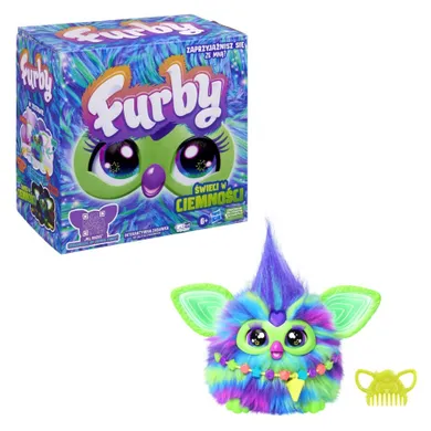 Furby, Zorza Furbalna, pluszowa zabawka elektroniczna świecąca w ciemności