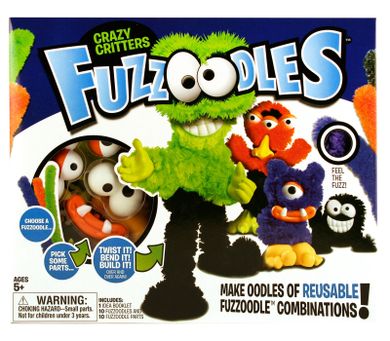 Fuzzodles, Zabawne zwierzaki, zestaw kreatywny
