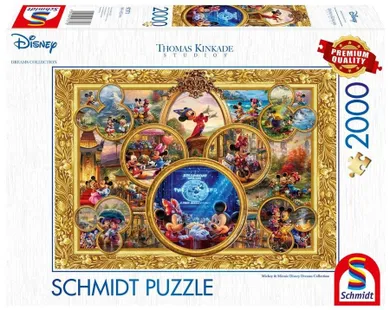 G3, Myszka Mickey, puzzle, 2000 elementów