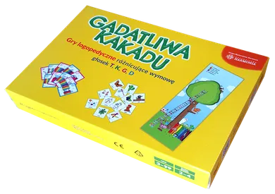 Gadatliwa kakadu, gra logopedyczna