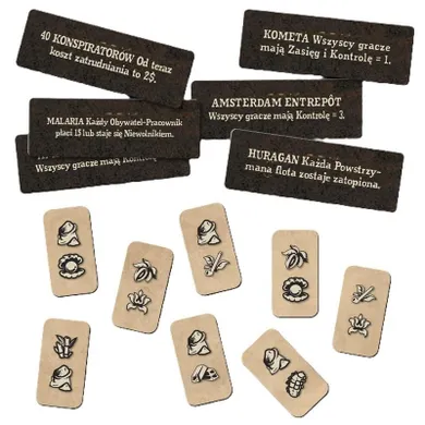 Galakta, Pax Hispanica: Omeny i Skarby, dodatek do gry