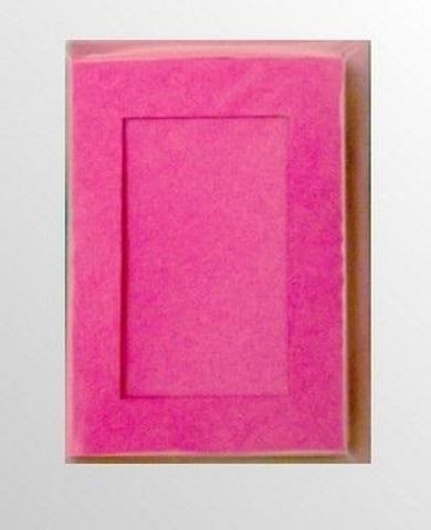 Galeria Hobby, karta passepartout + koperta, pink, 5 szt.