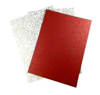 Galeria Hobby, karton, 220g, arabeska, 24-34 cm, 3 arkusze