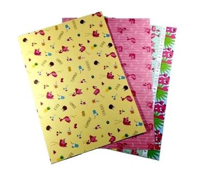 Galeria Hobby, karton, 300g, flamingi, 24-34 cm, 3 arkusze