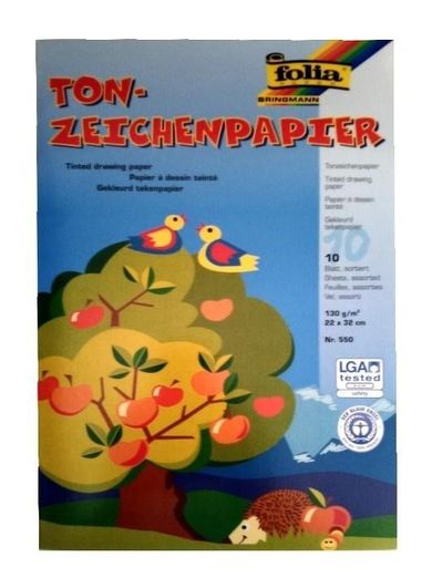 Galeria Hobby, papier kolorowy, 130g/m2, 10 arkuszy