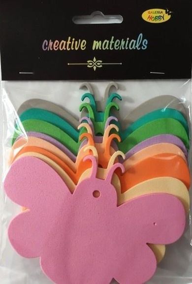 Galeria Hobby, pszczółki z pianki, 11,5-8 cm, 8 szt.