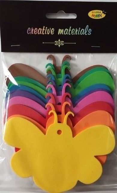 Galeria Hobby, pszczółki z pianki, 11,5-8 cm, 9 szt.