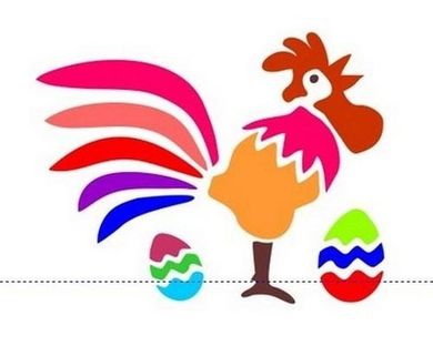 Galeria Hobby, szablon zmywalny, 12-15 cm