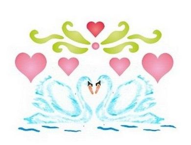 Galeria Hobby, szablon zmywalny, 12-15 cm